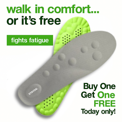 STRYDE.™ Active Relief Insoles